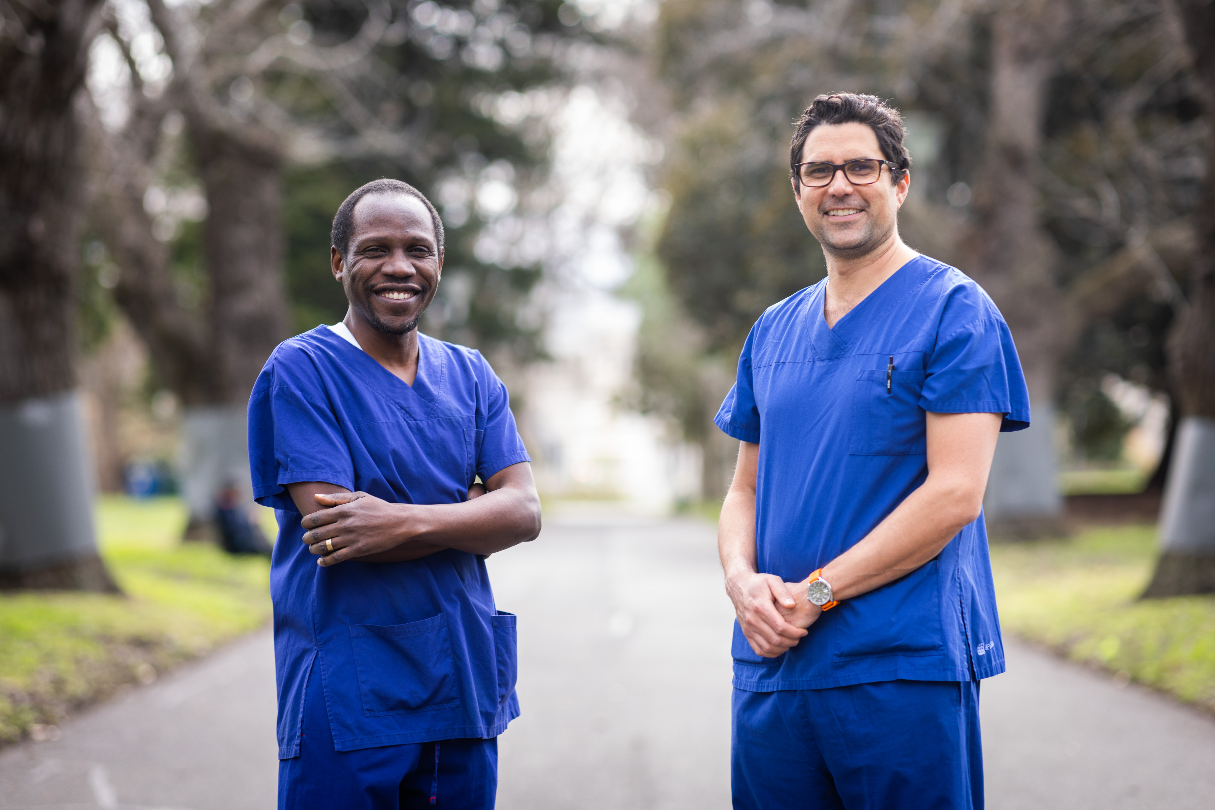 Dr Keith Dindi and Dr Matthew Read